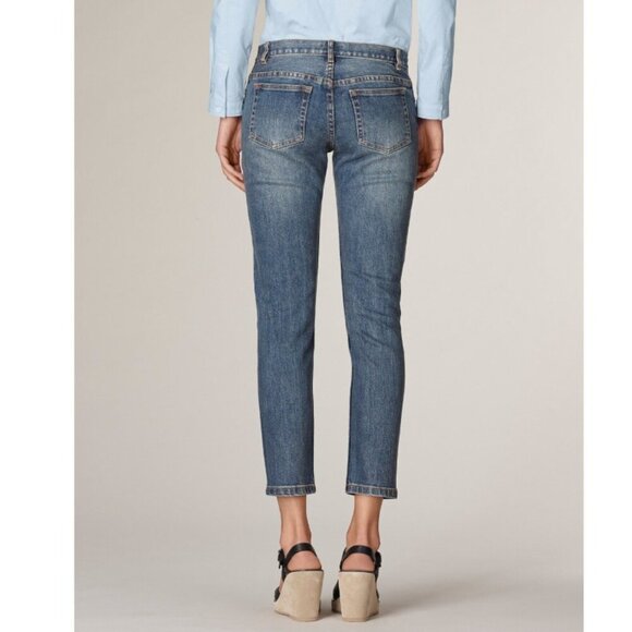 A.P.C. | Jean Etroit Court Indigo Stonewashed Japanese stretch denim - Picture 2 of 14